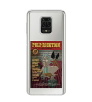 Redmi Note 9 Pro / 9s Uyumlu Pulp Ricktion Tasarımlı Şeffaf Telefon Kılıfı