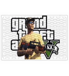 Grand Theft Auto V Gta V Puzzle 240 Parça Yapboz