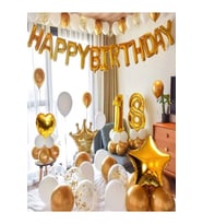 18 YAŞ DOĞUM GÜNÜ BALON SET