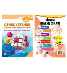 Ata 4.Sınıf Bilsem Sınavlarına Hazırlık +5 li Deneme Sınavı (Beyaz)