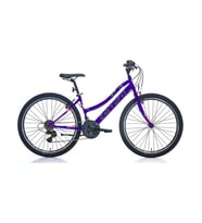 Carraro Speed 262 V 26"Jant 41 CM Kadro 21 Vites Bayan Bisikleti Eflatun Beyaz Mor