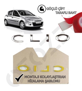 CLIO 3 ARKA BAGAJ YAZI