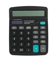 Roichil® Standart Fonksiyonlu 12 Haneli Geniş LCD Ekran,Pill Masaüstü Hesap Makinesi