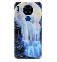Reeder P13 Blue Max Lite Kılıf Desenli Silikon Blue Moon