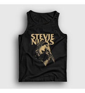 Presmono Unisex Siyah Stevie Nicks Fleetwood Mac Atlet 424918tt