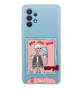 Samsung Look Good Tasarımlı Şeffaf Telefon Kılıfı