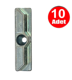 Aletçantam Pvc Pimapen İspanyolet Pencere Kapı Kilit Karşılığı -10 Adet