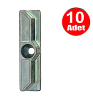 Aletçantam Pvc Pimapen İspanyolet Pencere Kapı Kilit Karşılığı -10 Adet