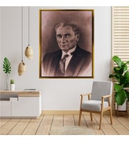 ÇERÇEVELİ ATATÜRK TABLO S496