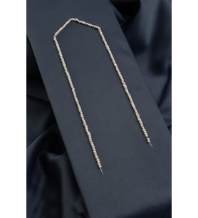 İnci Basık Küre Kesim 2x3mm Doğal Taş Dizi [AB+]