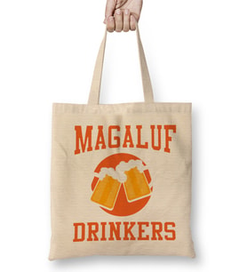 Magaluf Drinkers Cheers Beers Bez Çanta Uzun Saplı