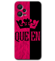Redmi Note 12 5G Kılıf HD Desen Baskılı Kılıf - Queen