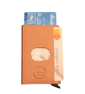 Grancarablanca Leather Pascual Bej Cüzdan