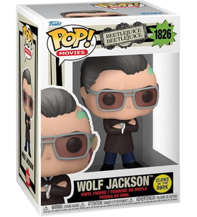 Funko Pop Movies: Beetlejuice –Wolf Jackson (Glow In The Dark), Oyuncak Figür (Krem)
