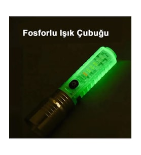 8 Mod Şarjlı Yeni Nesil El Feneri