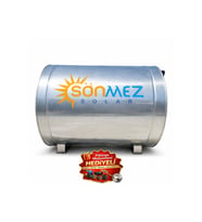 Solar Silindirik Galvaniz 500 LT Soğuk Su Deposu (Güneş Enerjisine UYUMLU)
