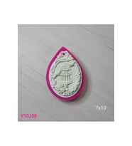 YY0108 Elips Kafesli Silikon Kalıp