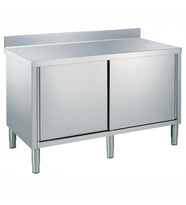 Electrolux Professional Dolaplı Çalışma Tezgahı, 100 Mm Sırtlı - 1600 Mm MS1617N