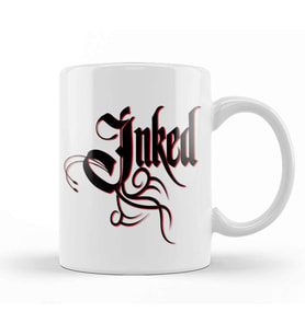Inked Aesthetic Tattooed Tattoo Lovers & Artists Kupa Bardak Porselen
