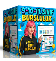 9-10-11. Sınıf Bursluluk Hazırlık Ful Seti (Online Eğitim)