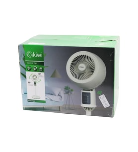 KİWİ KFAN-7460 8 İNÇ - 20CM SİRKÜLASYONLU VANTİLATÖR KUMANDALI - DOKUNMATİK EKRAN 45W 3 KADEME HIZ 3PLS.KANAT Y: 82CM (4915)