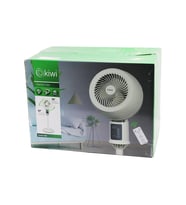 KİWİ KFAN-7460 8 İNÇ - 20CM SİRKÜLASYONLU VANTİLATÖR KUMANDALI - DOKUNMATİK EKRAN 45W 3 KADEME HIZ 3PLS.KANAT Y: 82CM (4915)