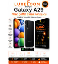 LUXELOOM Smart Pro Samsung Galaxy A29 Nano Şeffaf Ekran Koruyucu