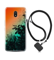 Xiaomi Redmi 8A 8 Pro 9C 9T 10C 11T Pro Kılıf Boyun Askılı Silikon Güzel Çiçekler 1712