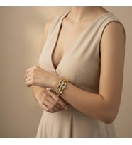 STİL İNCİSİ/XUPING JEWELRY ÜÇ SIRALI KELEBEK MODEL ZİRKON TAŞLI KELEPÇE