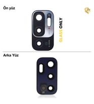 Xiaomi Redmi Note 10 5G Uyumlu Kamera Lensi Kamera Camı Lens Camı Arka Kamera Camı Camera Lens Glass