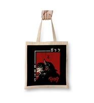 Berserk Guts Armo Bez Çanta Uzun Saplı Alışveriş Çantası Plaj Çantası (Beyaz)