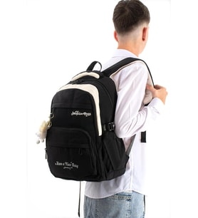 Ventis Unisex Maskotlu Okul Çantası Lise Ortaokul Sırt Çantası 43*30 Cm Çok Cepli Vnt5-J