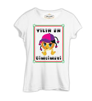 Yılın En Afacanı Beyaz Kadın Tshirt