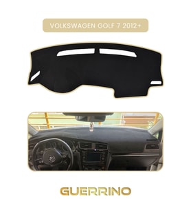 VOLKSWAGEN Golf 7 (2012+)TORPİDO KORUMA HALISI BEJ KENAR