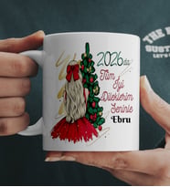 Kız Kardeş Tasarımlı İsimli Kupa