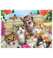 Prime 3D Kediler Selfie Puzzle 48 Parça 10553