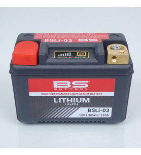 Bs Bsli-03 SYM HD2 200i EVO Uyumlu Akü Lityum Akü