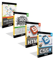 KODLAB YAYIN HIZLI VE KOLAY WEB TASARIM SETİ 2 (Siyah - Beyaz)