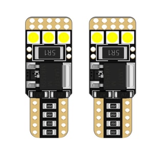 T10 Dekoratif led ampul buz mavi 12V 4W canbus / LAAM953-2