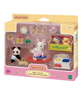 Sylvanian Families Tavşan ve Panda Bebeğin Oyun Odası 5709