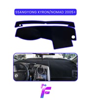SSANGYONG KYRON (2005+) Uyumlu Torpido Örtüsü Araca Özel Üretim Kolay Montaj Kaymaz A89