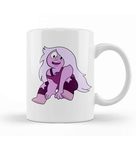 Amethyst Steven Universe 01 Kupa Bardak Porselen