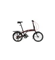 Fx 3500-trn Katlanır Bisiklet 280cm V 20 Jant 7 Vites - Siyah Kırmızı Renk
