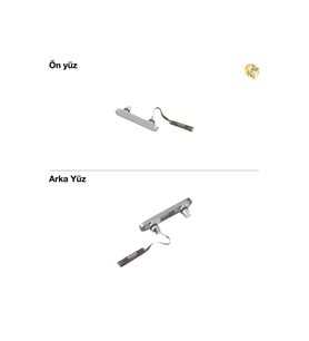 iPhone 17 Sim İç Yuvası Tepsisi Aparatı Çekmecesi Kart Yuvası Tray Tekli (Gümüş)