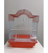 Netx Kırmızı Kuş Kafesi 34.5X28X45.5 CM H89205-R