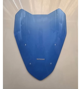 MOTOCAM SYM ADX 250 Ön Cam 2024-2026 Model 40cm Mavi Renkli 4mm SPORTİF