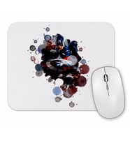 Captain  America Splash Art Mouse Pad