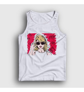 Presmono Unisex Beyaz 1989 Taylor Swift Atlet 309958tt