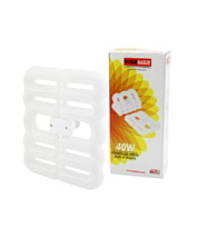 FLOWER KATLANIR - 4B ŞEKİL 21X23.5CM 40W - E27 BEYAZ LED LAMBA AMPUL 3600 LÜMEN - 6500K