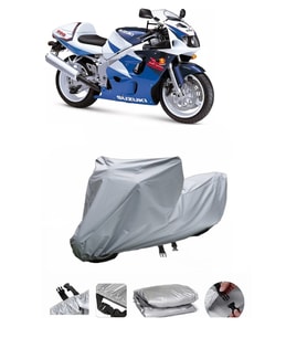 Suzuki GSX-R 600 Srad  Gri Motosiklet Brandası ARKA ÇANTA UYUMLU DEĞİLDİR